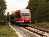 Talent Baureihe 643.2 am 1.10.04 auf der Eschweiler Talbahn